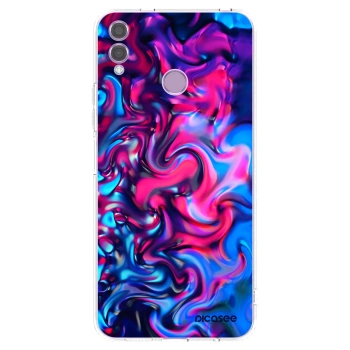 Picasee silikonska prozirna maskica za Honor 8X - Redlight