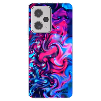 Picasee silikonska prozirna maskica za Xiaomi Redmi Note 12 Pro+ 5G - Redlight