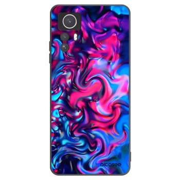 Picasee crna silikonska maskica za Xiaomi Redmi Note 12S - Redlight