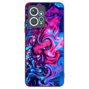 Picasee crna silikonska maskica za Xiaomi Redmi Note 12 4G - Redlight