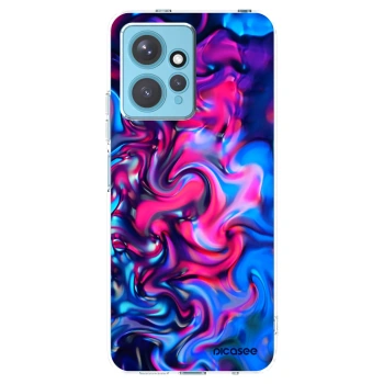 Picasee silikonska prozirna maskica za Xiaomi Redmi Note 12 4G - Redlight