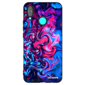 Picasee crna silikonska maskica za Huawei Nova 3 - Redlight