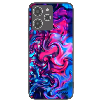 Picasee crna silikonska maskica za Xiaomi Redmi 12 4G - Redlight