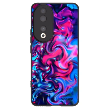 Picasee crna silikonska maskica za Honor 90 5G - Redlight