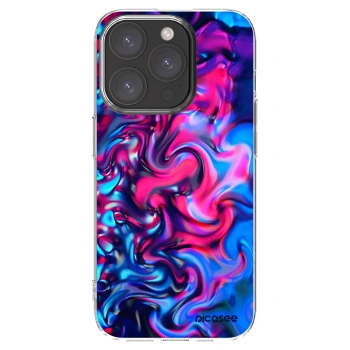 Picasee silikonska prozirna maskica za Apple iPhone 15 Pro - Redlight