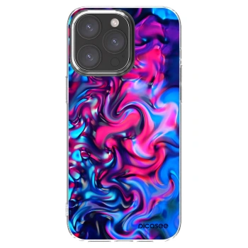 Picasee silikonska prozirna maskica za Apple iPhone 15 Pro Max - Redlight