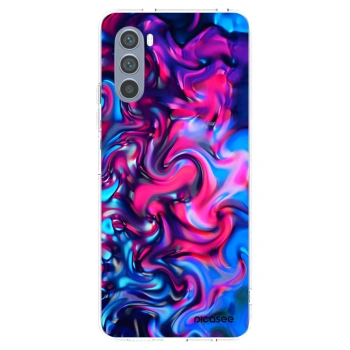 Picasee silikonska prozirna maskica za Motorola Moto G62 - Redlight