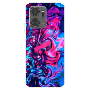 Picasee silikonska prozirna maskica za Honor X7a - Redlight