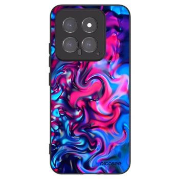 Picasee crna silikonska maskica za Xiaomi 14 - Redlight