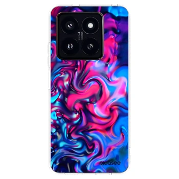 Picasee silikonska prozirna maskica za Xiaomi 14 Pro - Redlight