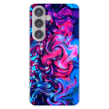 Picasee silikonska prozirna maskica za Samsung Galaxy S24 S921B 5G - Redlight