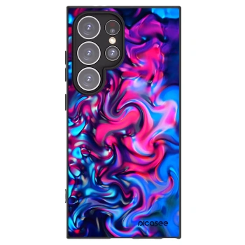 Picasee crna silikonska maskica za Samsung Galaxy S24 Ultra S928B 5G - Redlight