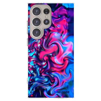 Picasee silikonska prozirna maskica za Samsung Galaxy S24 Ultra S928B 5G - Redlight