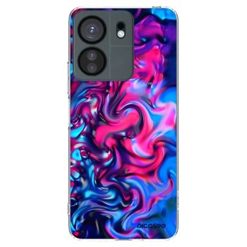 Picasee silikonska prozirna maskica za Xiaomi Redmi 13C 4G - Redlight