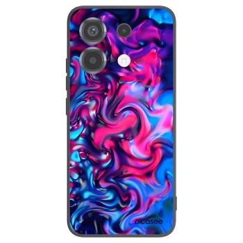 Picasee crna silikonska maskica za Xiaomi Poco X6 - Redlight