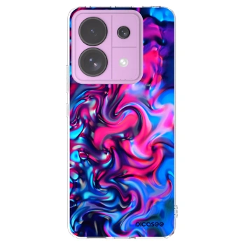 Picasee silikonska prozirna maskica za Xiaomi Redmi Note 13 Pro 5G - Redlight