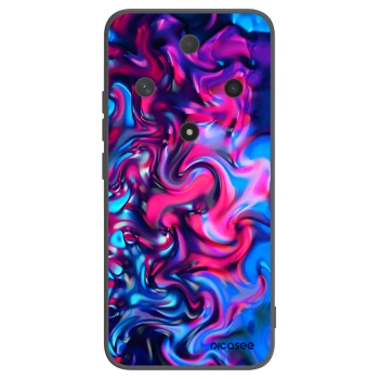 Picasee crna silikonska maskica za Honor Magic6 Lite 5G - Redlight