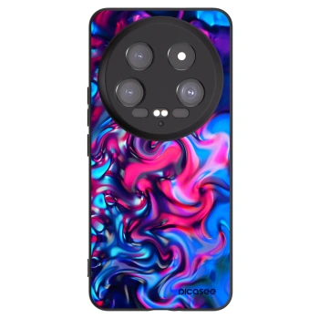 Picasee crna silikonska maskica za Xiaomi 14 Ultra - Redlight