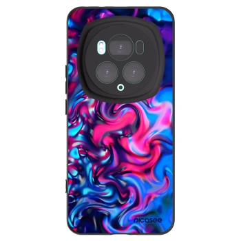 Picasee crna silikonska maskica za Honor Magic6 Pro - Redlight
