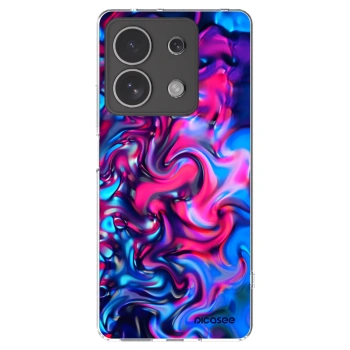 Picasee silikonska prozirna maskica za Xiaomi Redmi Note 13 4G - Redlight