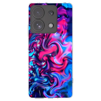 Picasee silikonska prozirna maskica za Xiaomi Redmi Note 13 Pro 4G - Redlight
