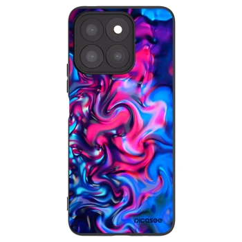 Picasee crna silikonska maskica za Honor X8b - Redlight