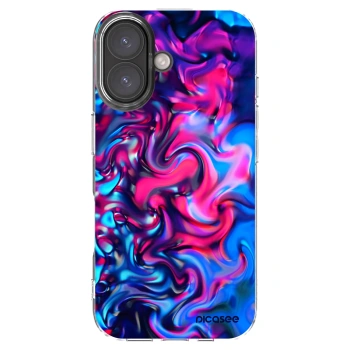 Picasee silikonska prozirna maskica za Apple iPhone 16 - Redlight