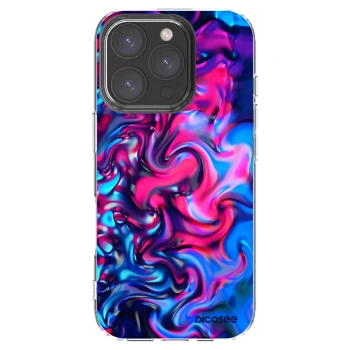 Picasee silikonska prozirna maskica za Apple iPhone 16 Pro - Redlight