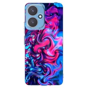 Picasee silikonska prozirna maskica za Xiaomi Redmi 13C 5G - Redlight