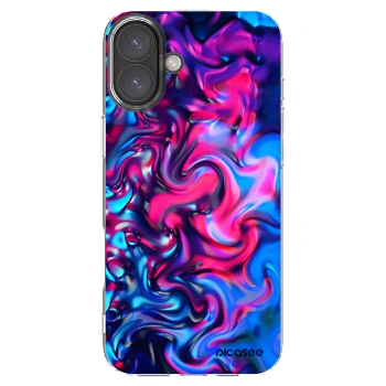 Picasee silikonska prozirna maskica za Apple iPhone 16 Plus - Redlight