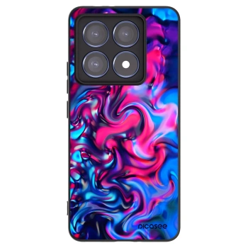 Picasee crna silikonska maskica za Xiaomi 14T Pro - Redlight
