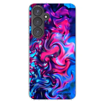 Picasee silikonska prozirna maskica za Samsung Galaxy S24 FE S721B - Redlight