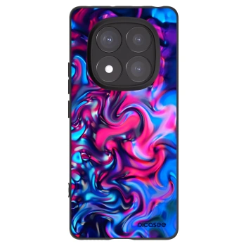 Picasee crna silikonska maskica za Xiaomi Redmi Note 14 Pro 5G - Redlight