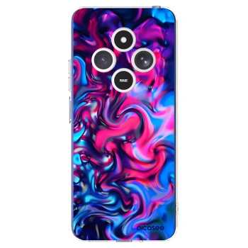 Picasee silikonska prozirna maskica za Xiaomi Redmi 14C - Redlight