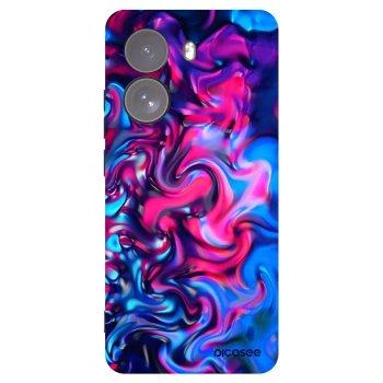 Picasee crna silikonska maskica za Xiaomi Poco X7 - Redlight