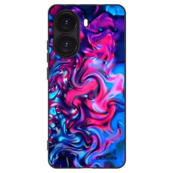 Picasee crna silikonska maskica za Xiaomi Poco X7 Pro 5G - Redlight