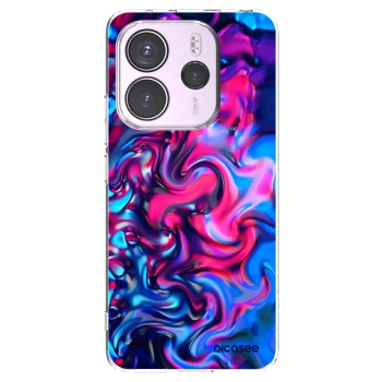 Picasee silikonska prozirna maskica za Xiaomi Redmi Note 14 4G - Redlight