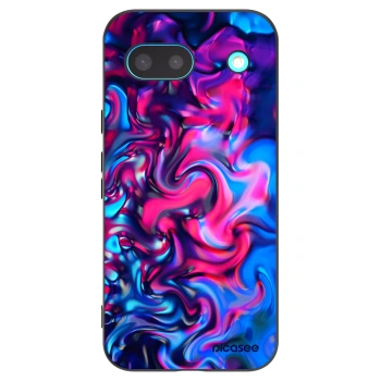Picasee crna silikonska maskica za Google Pixel 8a - Redlight
