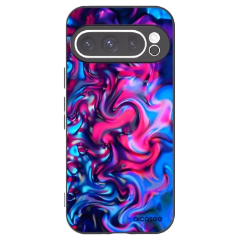 Picasee crna silikonska maskica za Google Pixel 9 Pro - Redlight
