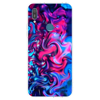 Picasee silikonska prozirna maskica za Huawei Y6 2019 - Redlight