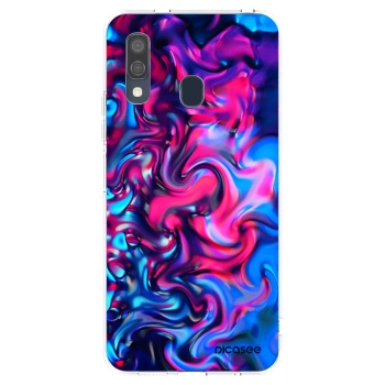 Picasee silikonska prozirna maskica za Samsung Galaxy A40 A405F - Redlight
