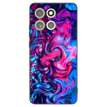 Picasee crna silikonska maskica za Motorola Moto G86 5G - Redlight