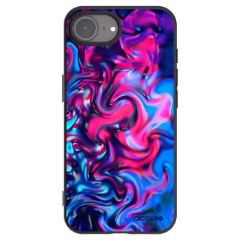 Picasee crna silikonska maskica za Apple iPhone 17e - Redlight