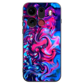 Picasee crna silikonska maskica za OPPO Find X9 Pro - Redlight
