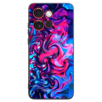 Picasee crna silikonska maskica za Motorola Edge 60 Neo 5G - Redlight