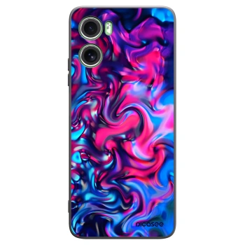 Picasee crna silikonska maskica za Motorola Moto G06 - Redlight