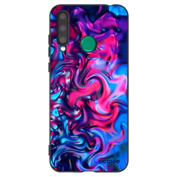 Picasee crna silikonska maskica za Honor 20 Lite - Redlight