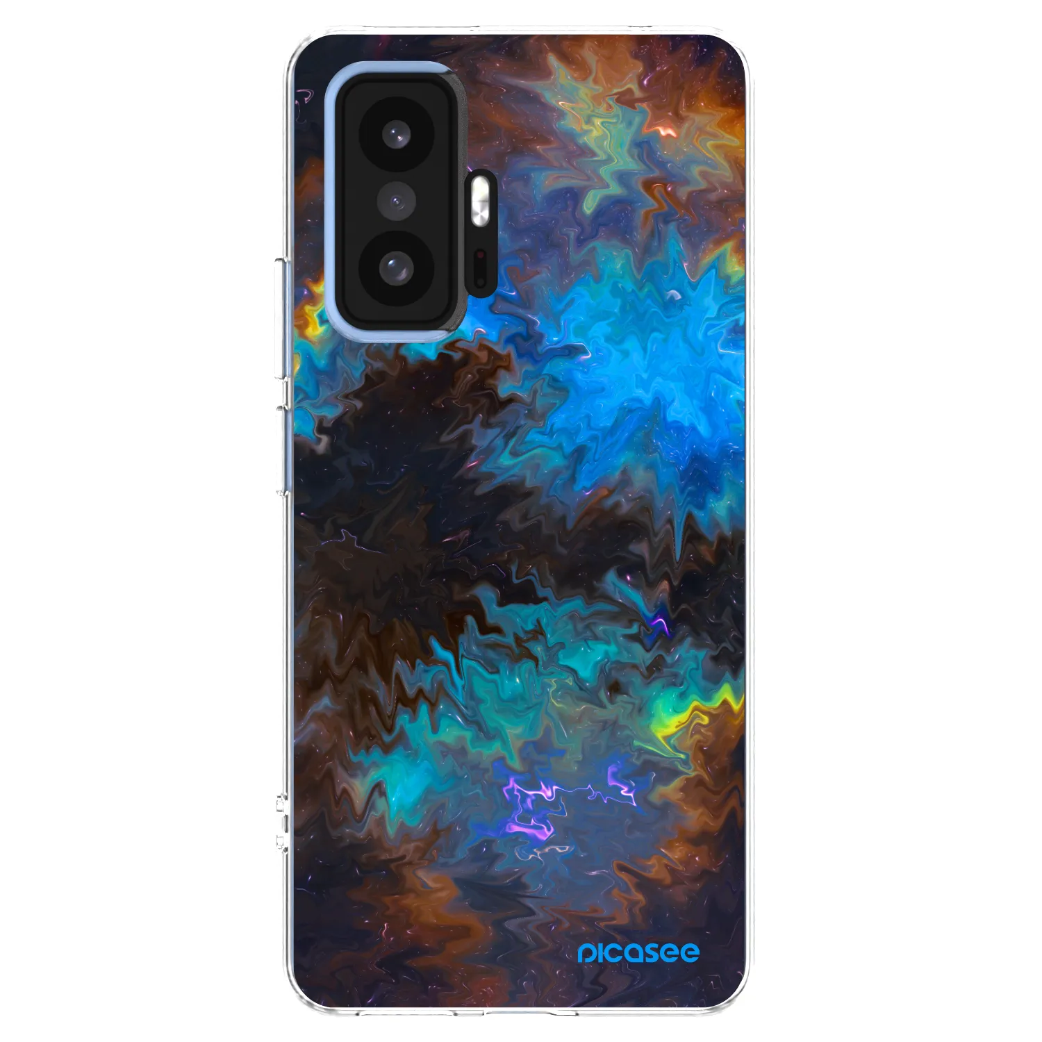 Picasee silikonska prozirna maskica za Xiaomi 11T - Space
