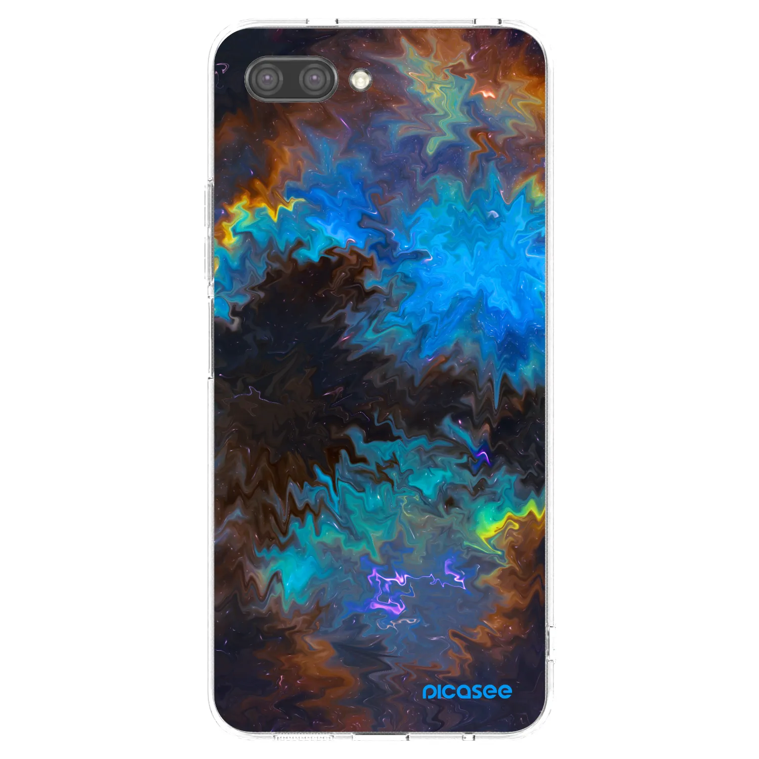 Picasee silikonska prozirna maskica za Honor 10 - Space