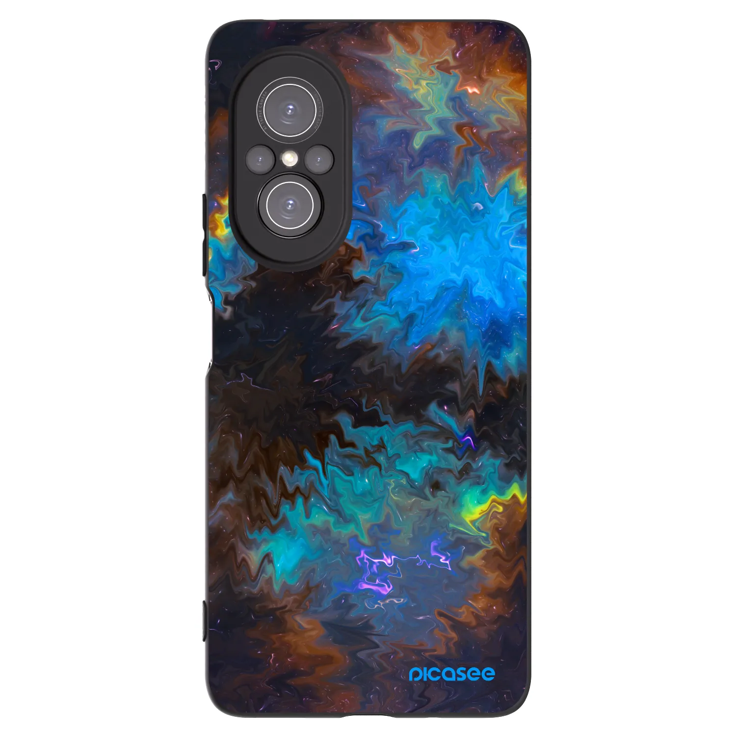 Picasee crna silikonska maskica za Huawei Nova 9 SE - Space